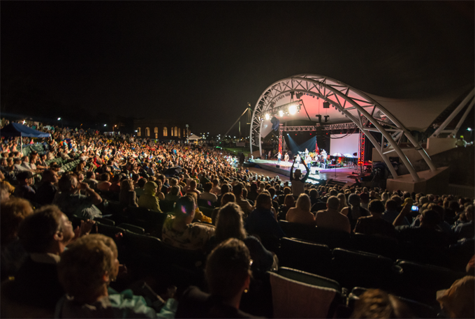 Concert at the Capital City Amphitheatre